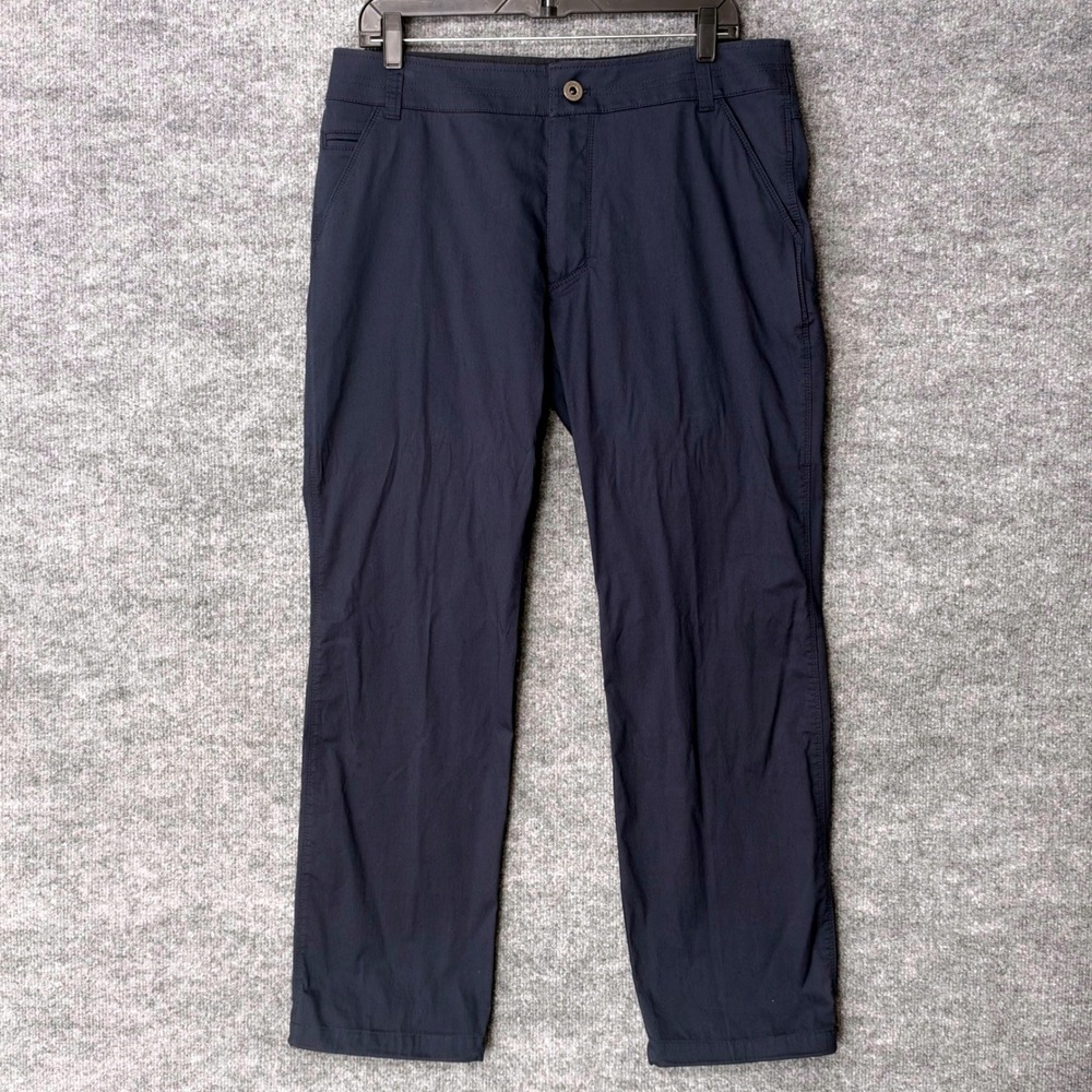 Kuhl Resistor Lite Chino Mens 34x30 Dark Blue Hiking Commuter Pants 5204
